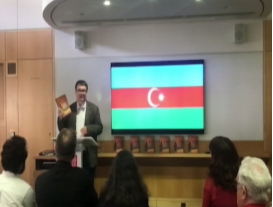 Die Präsentation des Buches „Kurze Geschichte und Erzählungen aus Aserbaidschan“ in Großbritannien