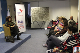 В Лондоне состоялась презентация сборника стихов Лейлы Алиевой "Мир тает как сон...", изданной на английском языке