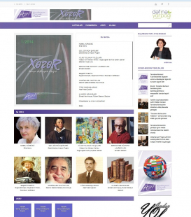 Webseite der Zeitschrift der Weltliteratur „Chasar“ wurde zur Verfügung der Öffentlichkeit gestellt