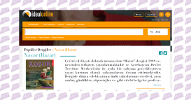 La revista Khazar en la biblioteca electrónica de Turquía