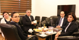 The New Ambassador of Jordan Visits AzSTC
