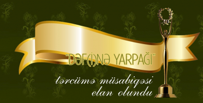 Frist für die Einreichung von literarischen Werken für den Wettbewerb "DƏF(İ)NƏ YARPAĞI" verlängert