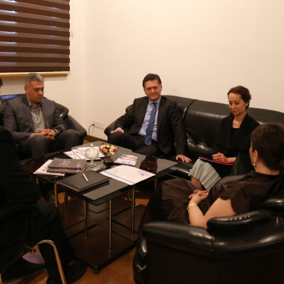 Ambassador Alper Coskun visits AzTC
