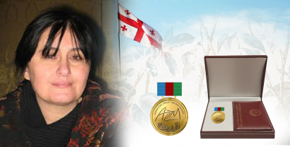 الشاعرة الجورجية الشهيرة تستحق جائزة مركز الترجمة الحكومي الأذربيجاني
