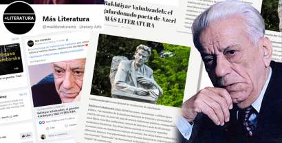 Das Schaffen von Baxtiyar Vahabzade auf dem mexikanischen Literaturportal