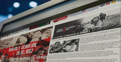 Відеоролик "Криваві сторінки історії - Ходжалинський геноцид" на сторінках зарубіжних ЗМІ