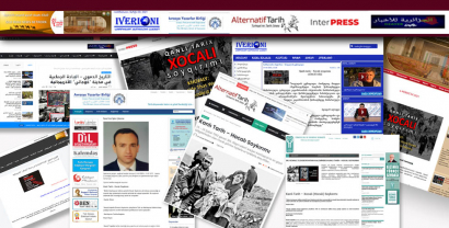 مقال "التاريخ الدموي – الإبادة الجماعية في مدينة "خوجالي" الأذربيجانية" في وسائل الإعلام الأجنبية